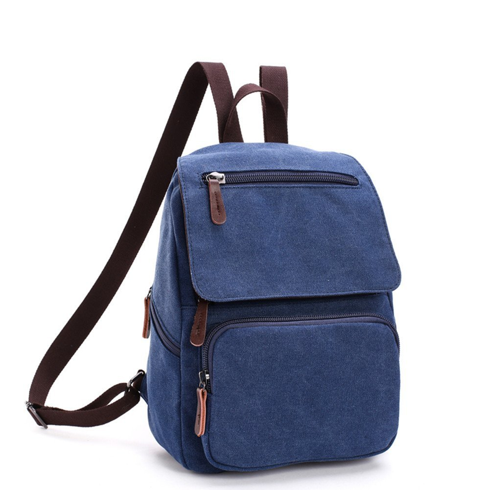 Toupons Small Canvas Backpack for Gilrs & Boys School Rucksack - Click Image to Close