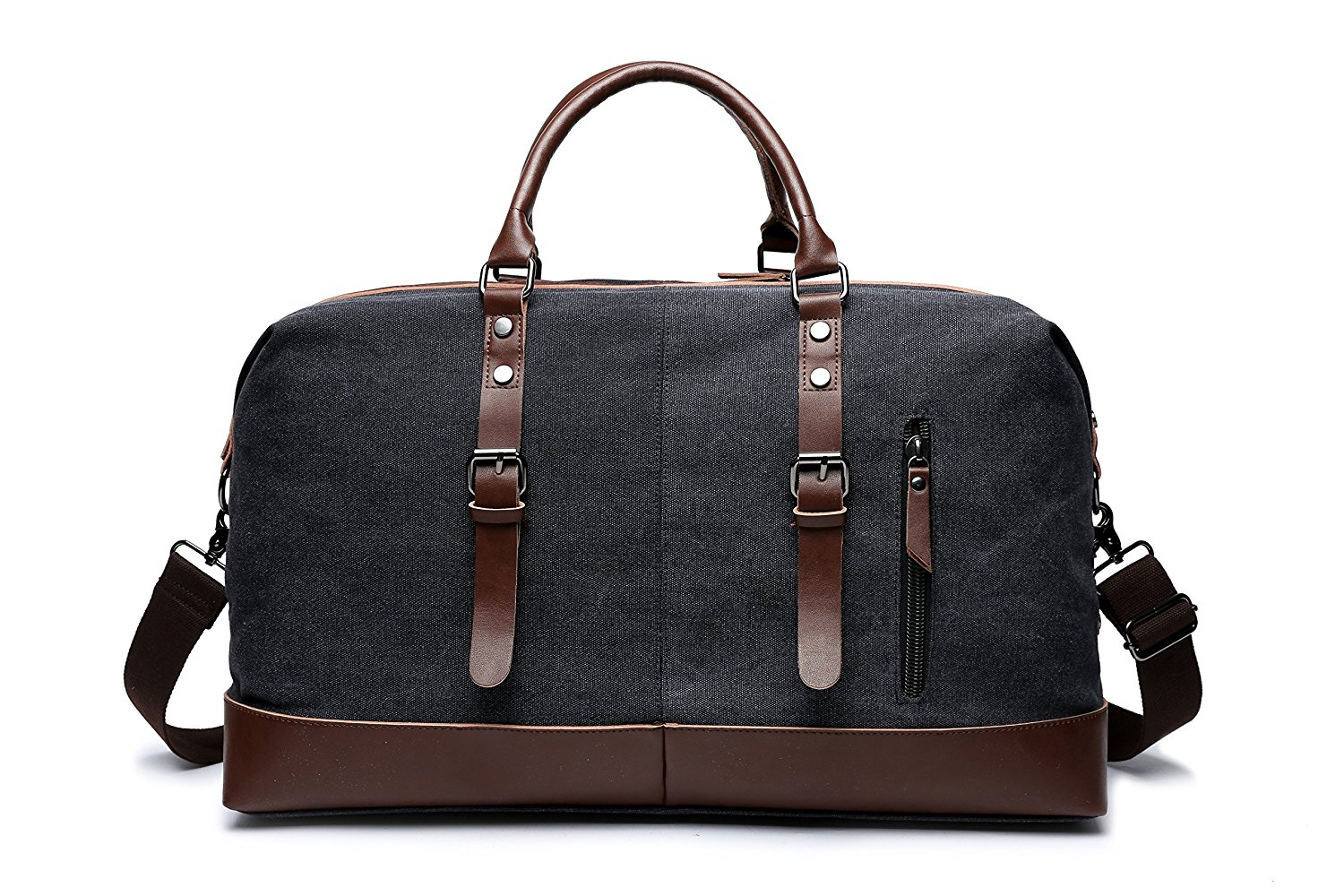 Toupons Carry On Bag Canvas Travel Duffel Unisex Weekender Bag - Click Image to Close